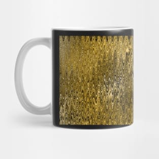 Golden Forest Rhythmic Pattern Mug